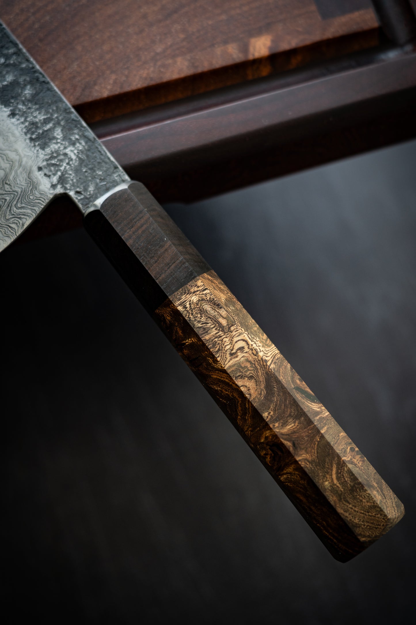 190MM Damascus Bunka V3