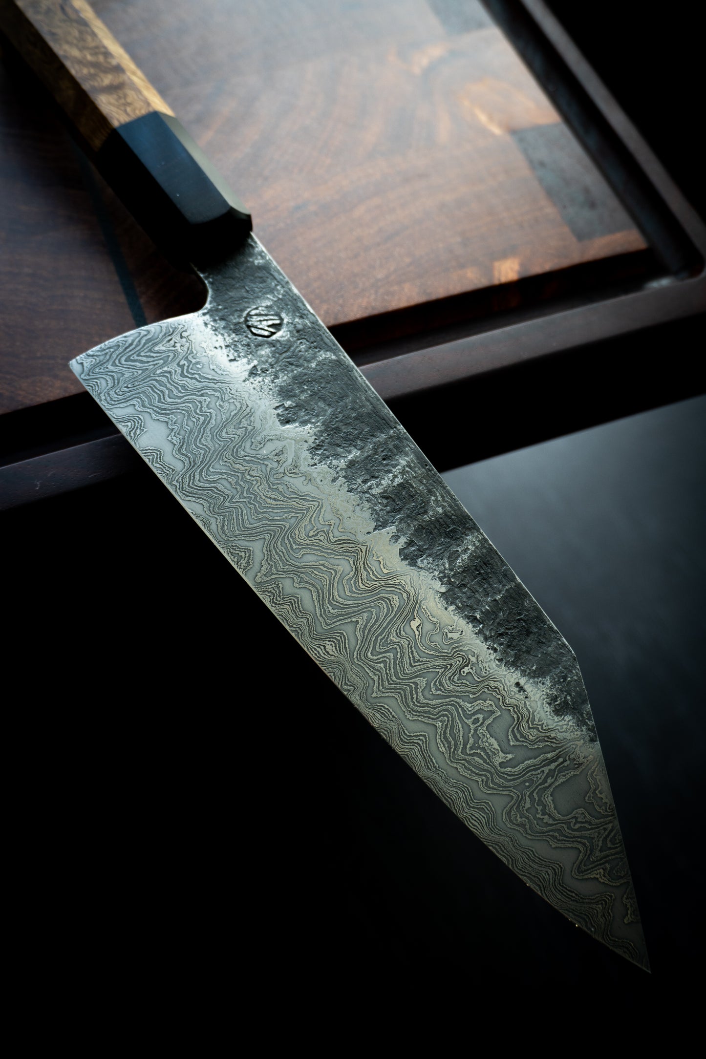 185MM Damascus Bunka V2