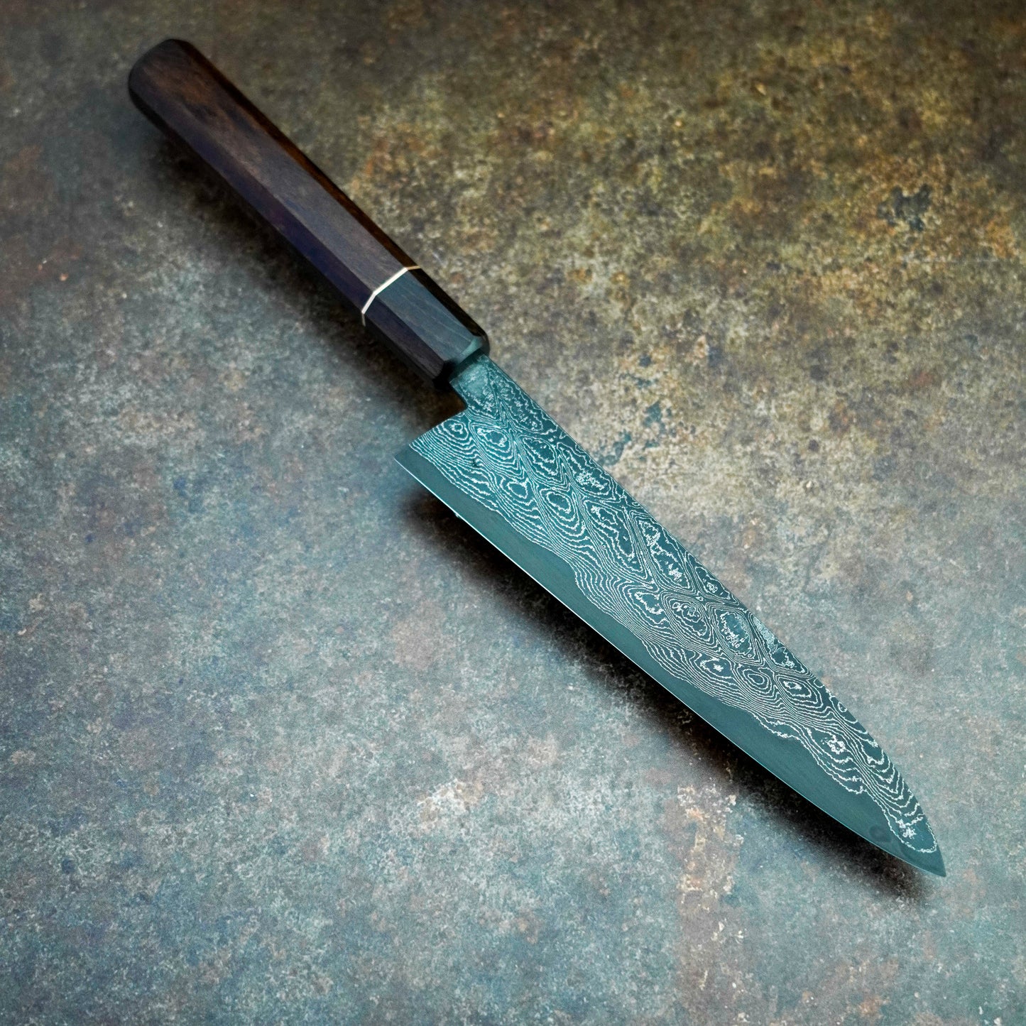 185MM Nickel Damascus Ko-Gyuto