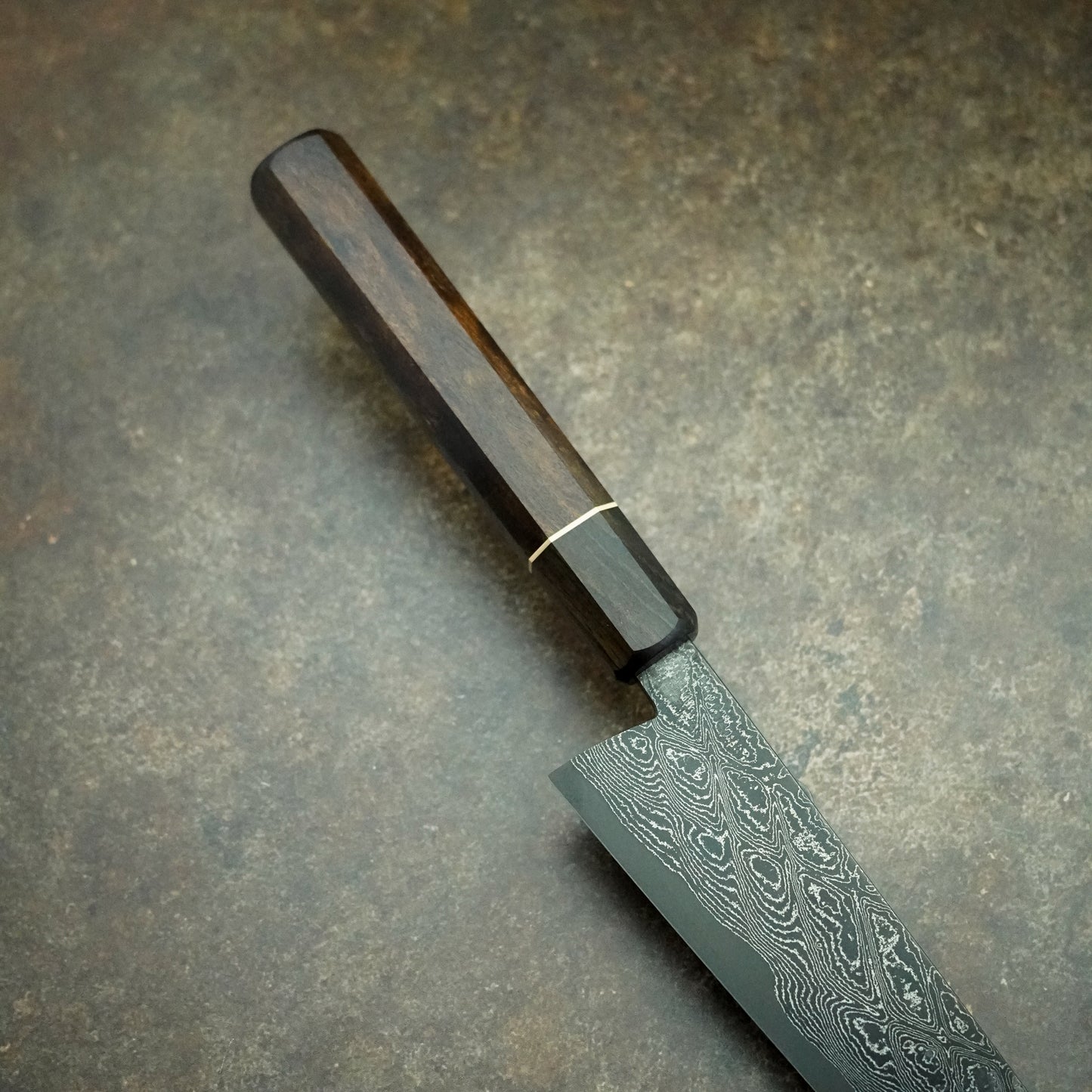 185MM Nickel Damascus Ko-Gyuto