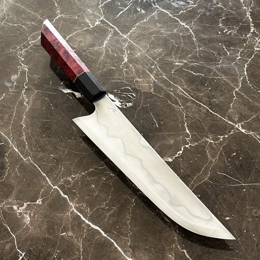 225MM Honyaki Reverse K-Tip Gyuto